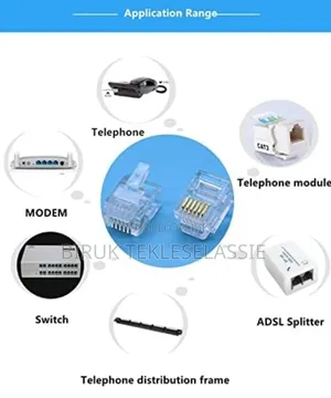 Rj11 Connector 100 Pieces