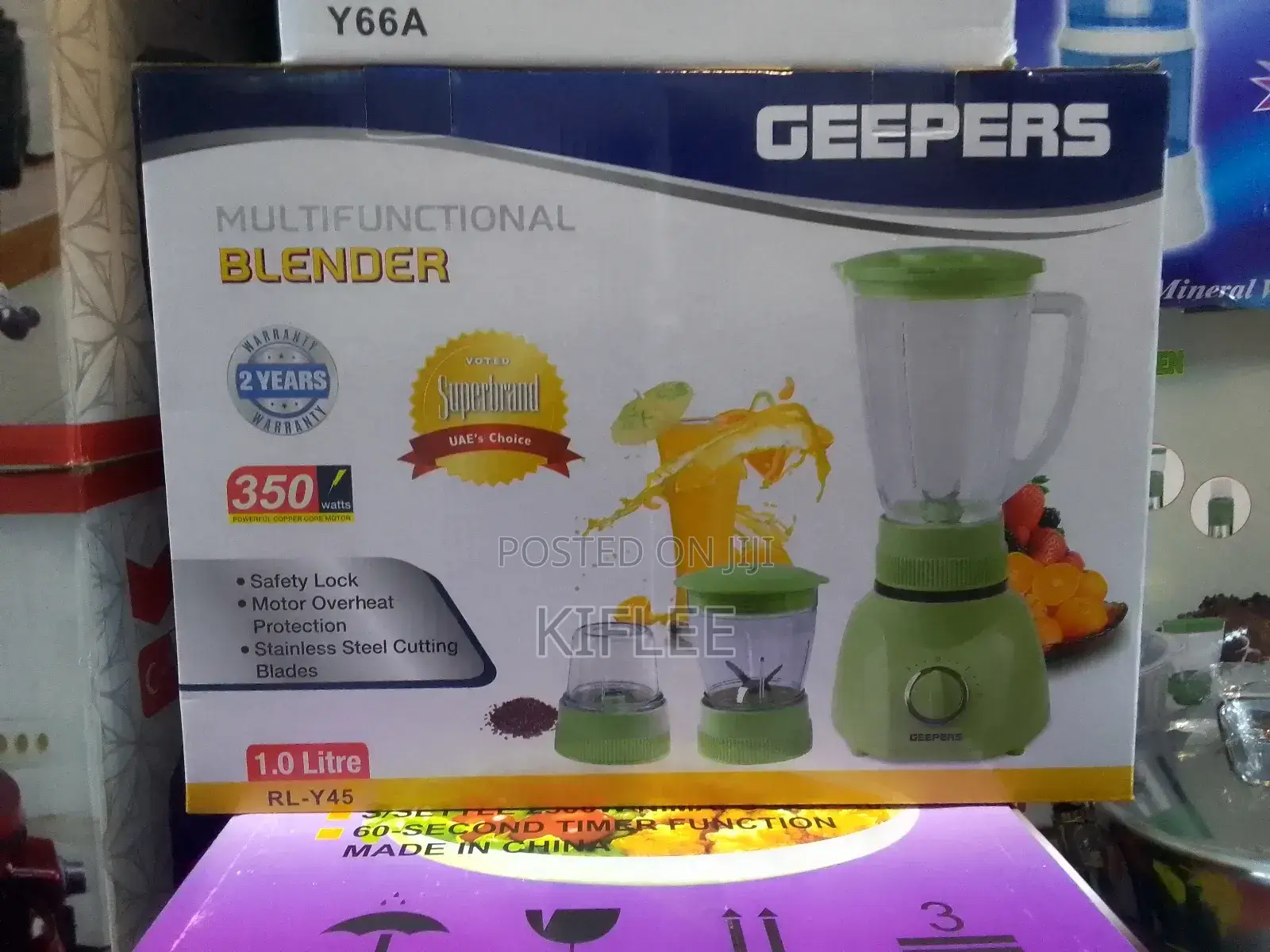 Geepers Original 3 in 1 Multifunctional Blender/የጁስ፣የቅመምእና የሽንኩርት መፍጫ