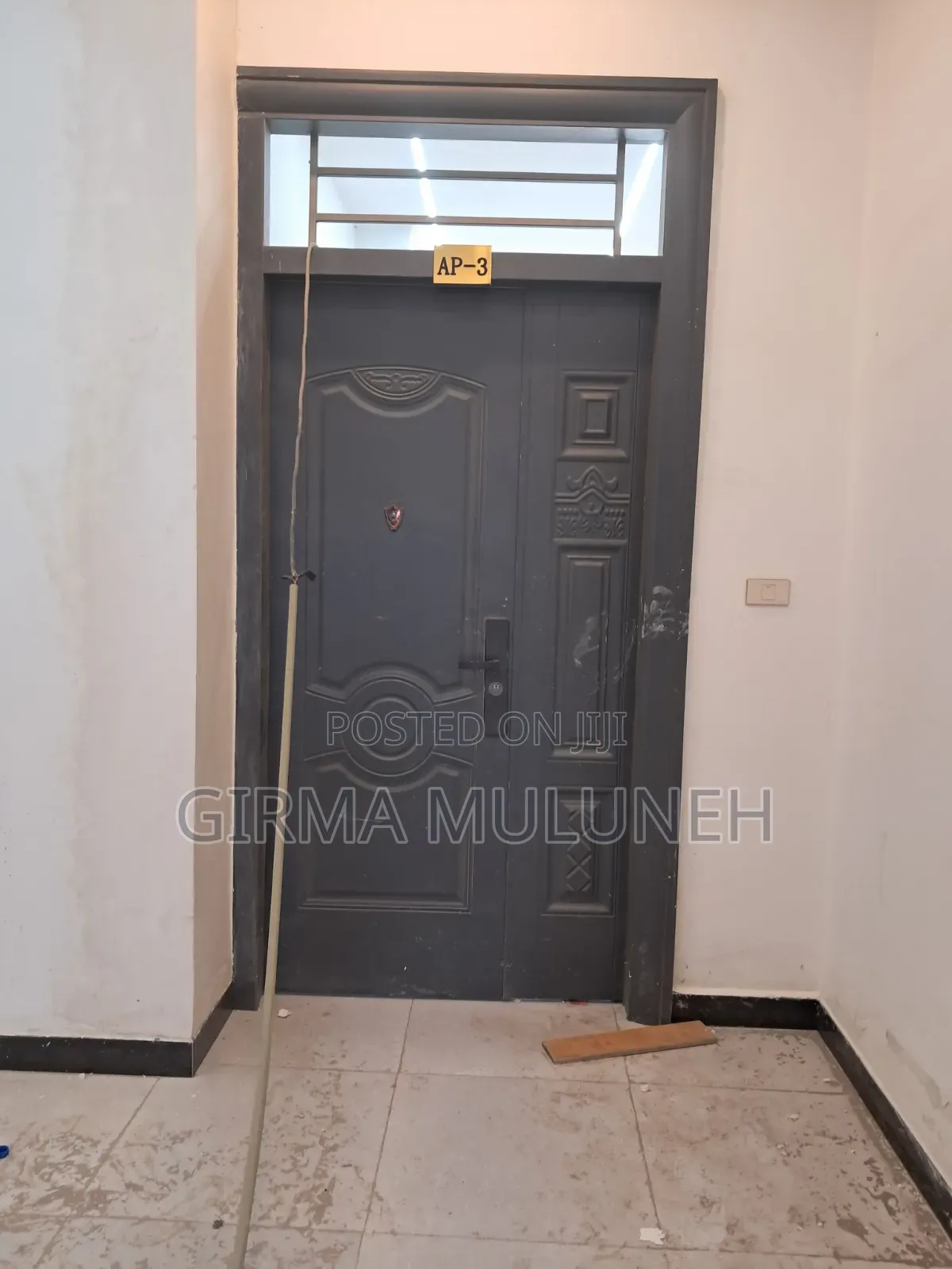3bdrm Apartment in ሩፋኤል ቤተክርስቲያን አከባቢ, Gullele for sale