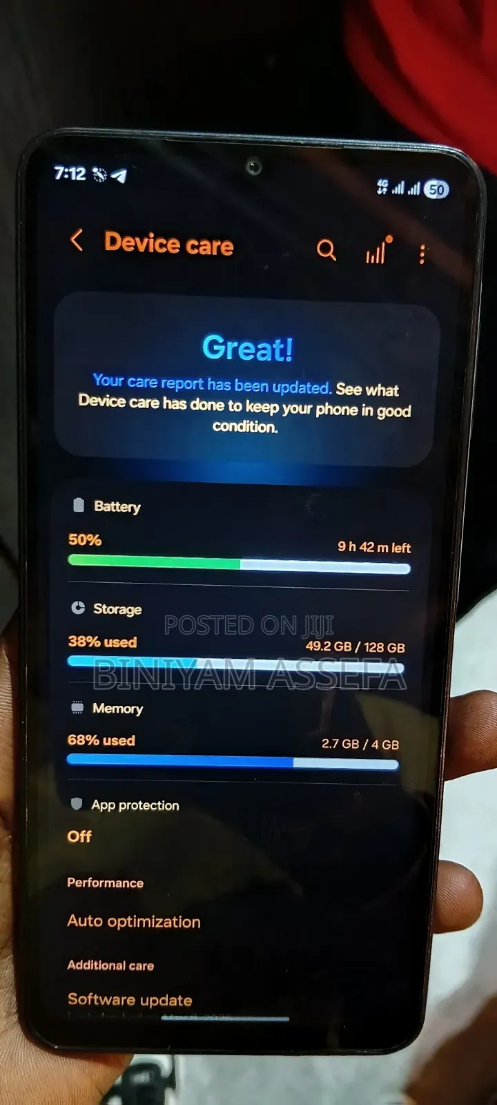 Samsung Galaxy A07 128 GB Black