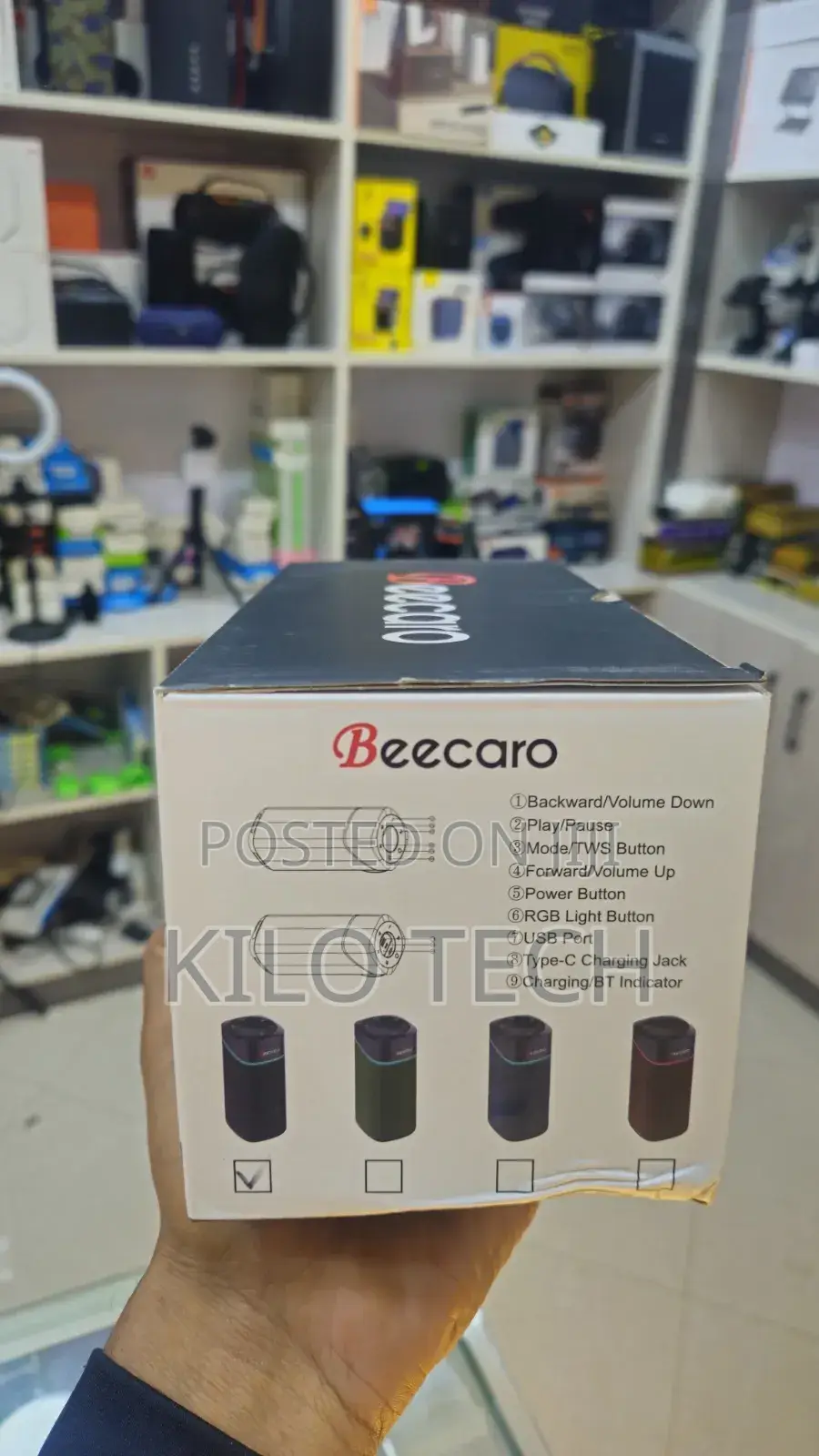 Beecaro Outdoor Indoor Wirless Speaker