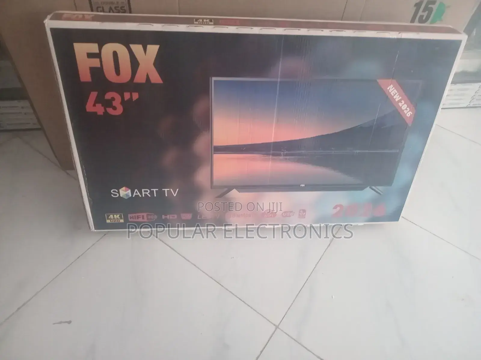 Fox 43inch Tv Smart Android New