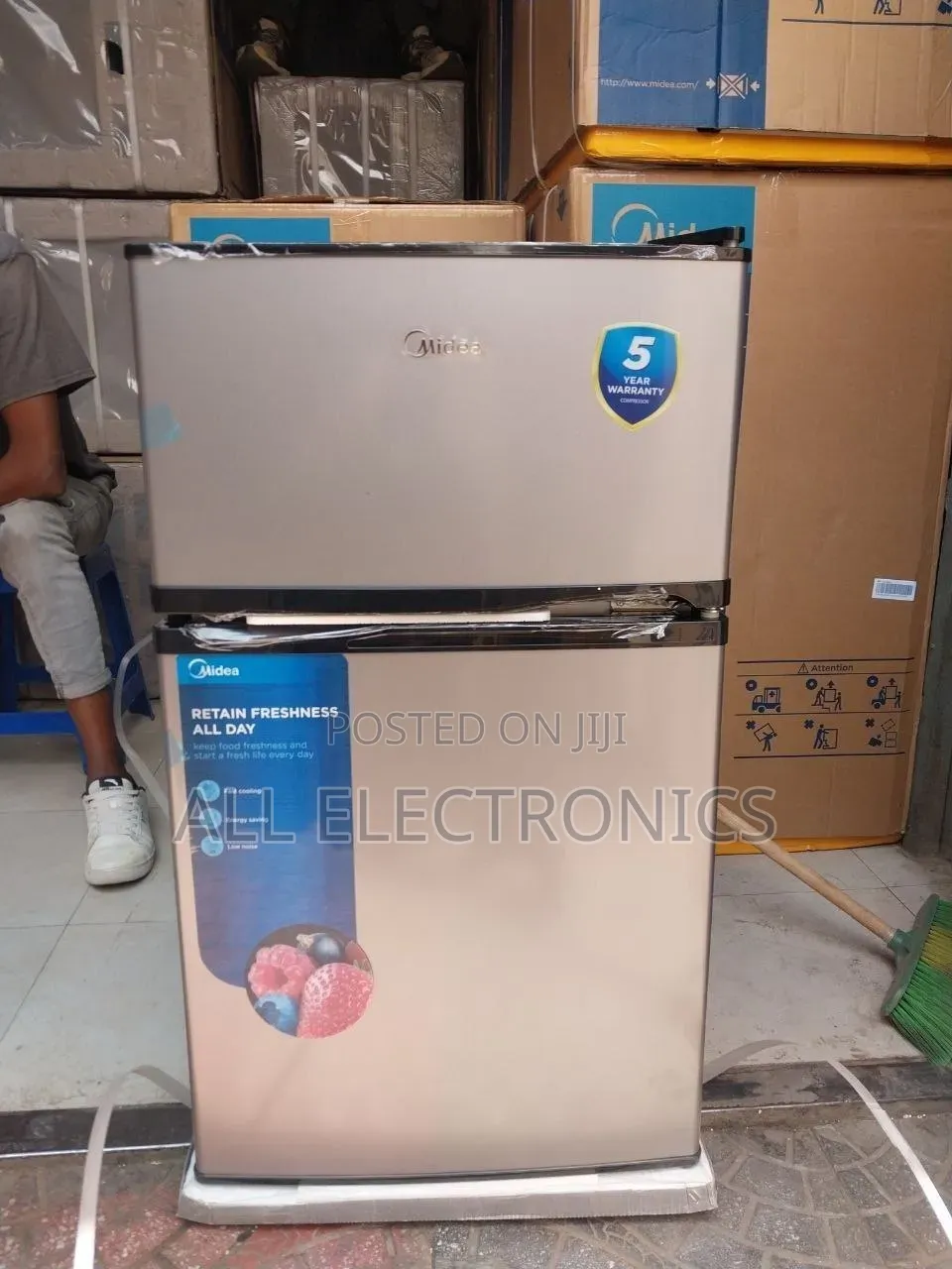 Midea 120litre 2door Fradge
