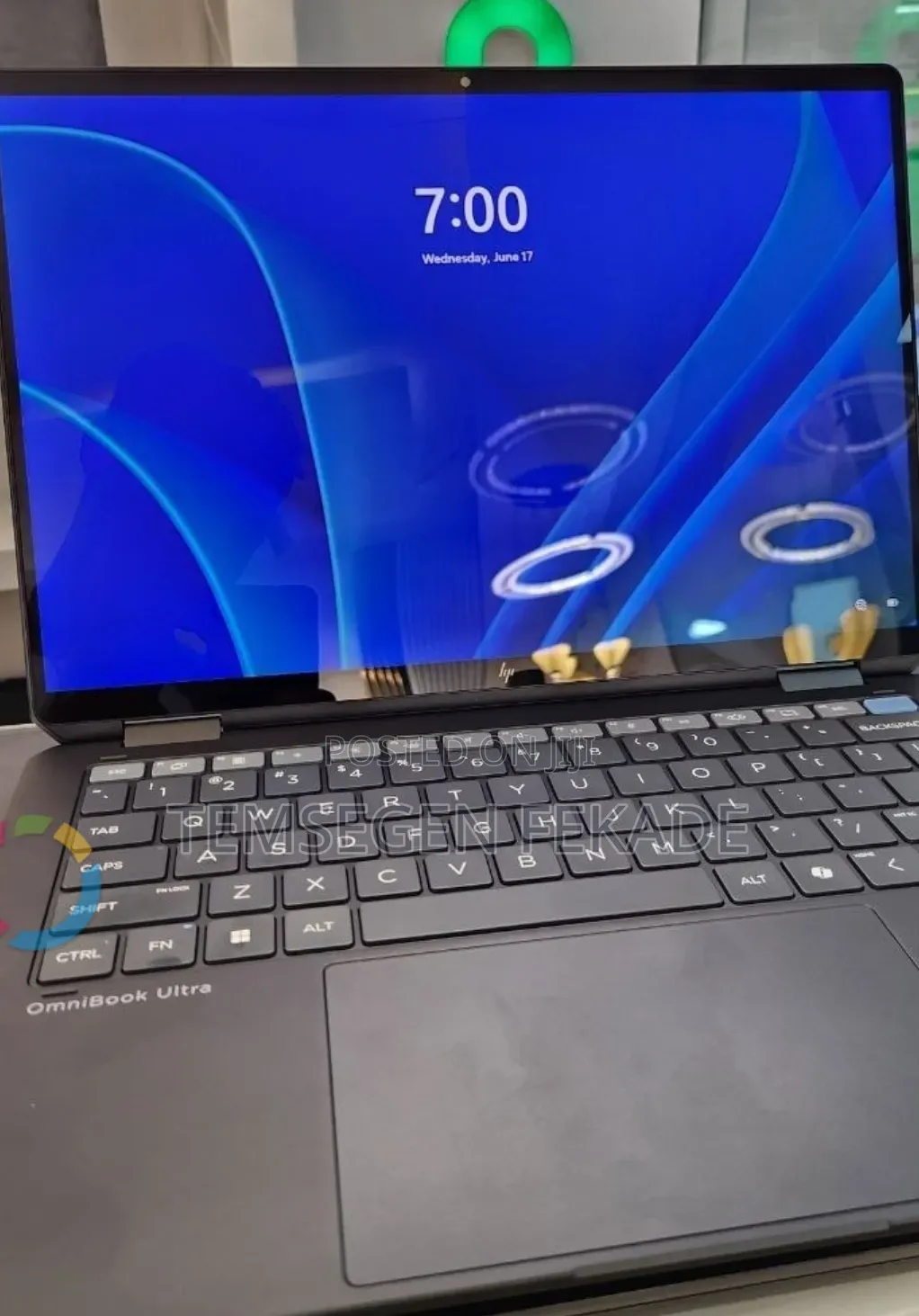 New Laptop HP OmniBook Ultra Flip 14" 16GB Intel Core Ultra 7 SSD 1T