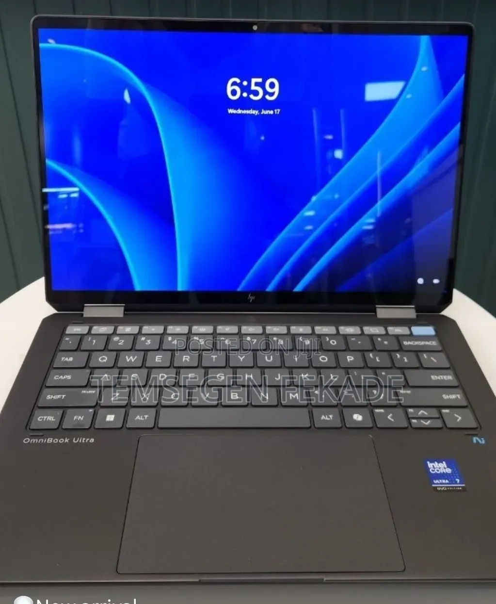 New Laptop HP OmniBook Ultra Flip 14" 16GB Intel Core Ultra 7 SSD 1T