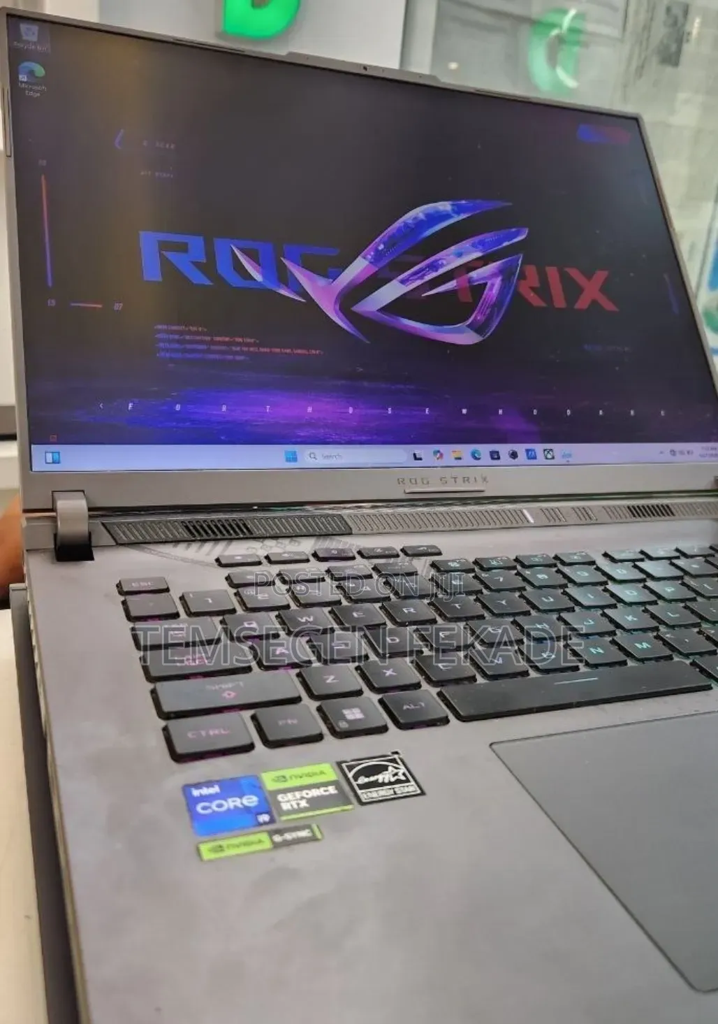 New Laptop Asus 16GB Intel Core i9 SSD 1T