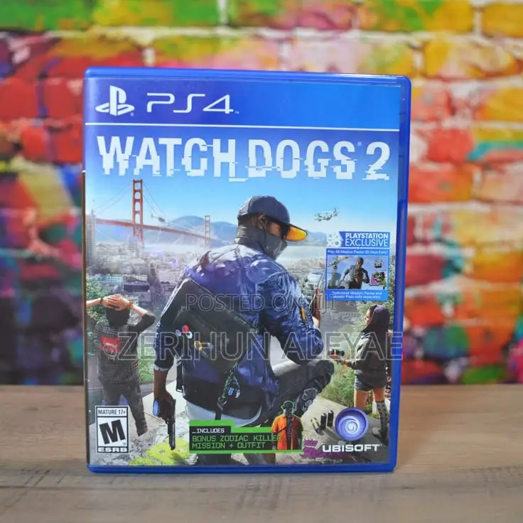 Watch Dogs 2 Ps4 Cd Game