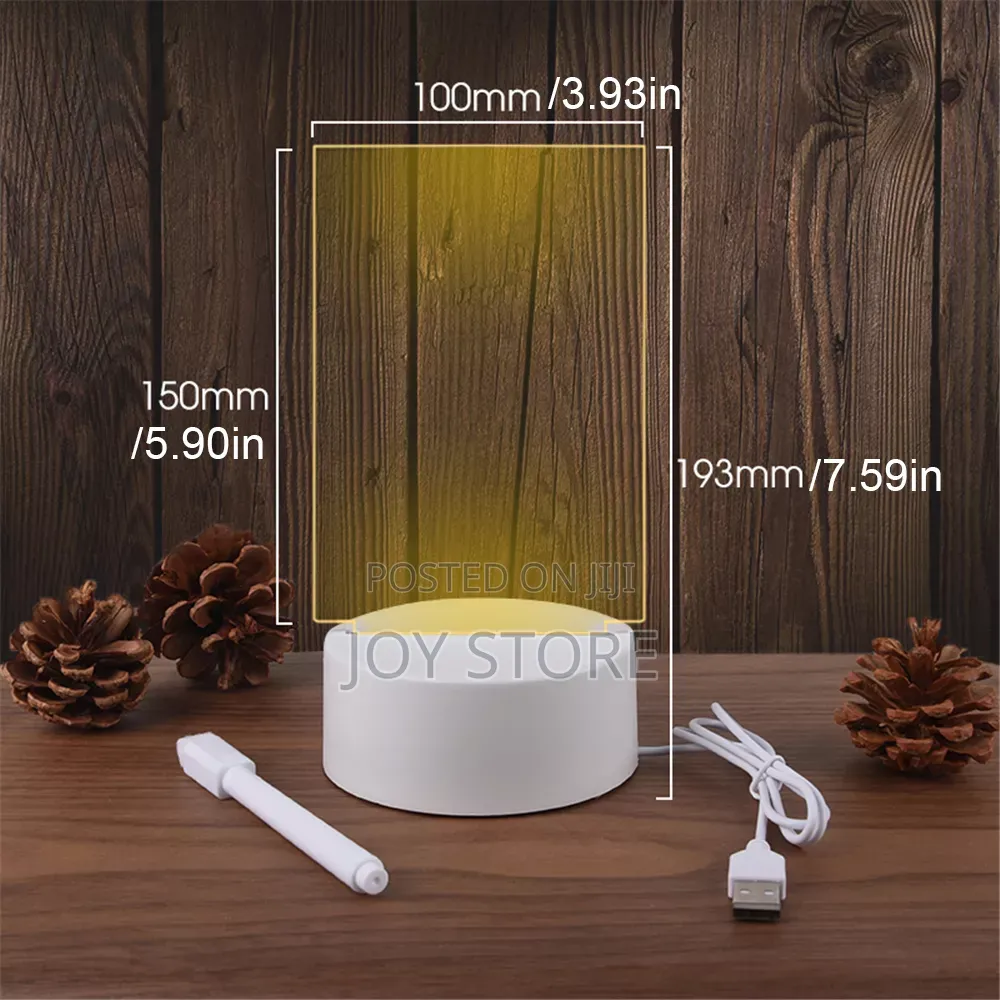 Transparent Luminous Led Light