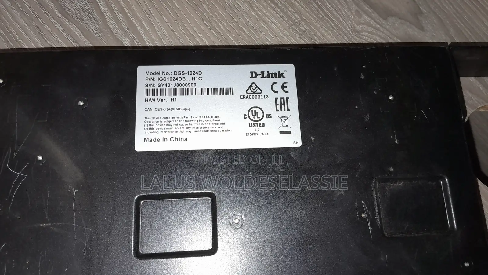 D Link 24 Port Switch