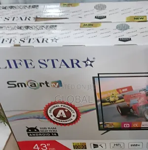 43inch Life Star Smart New 2026"Model Tv