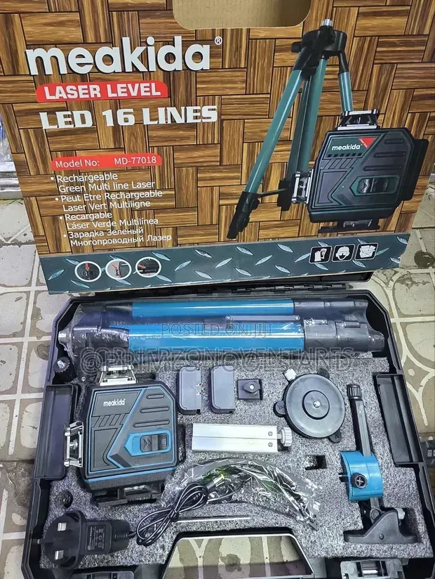 Meakida 16 Lines Green Laser Level
