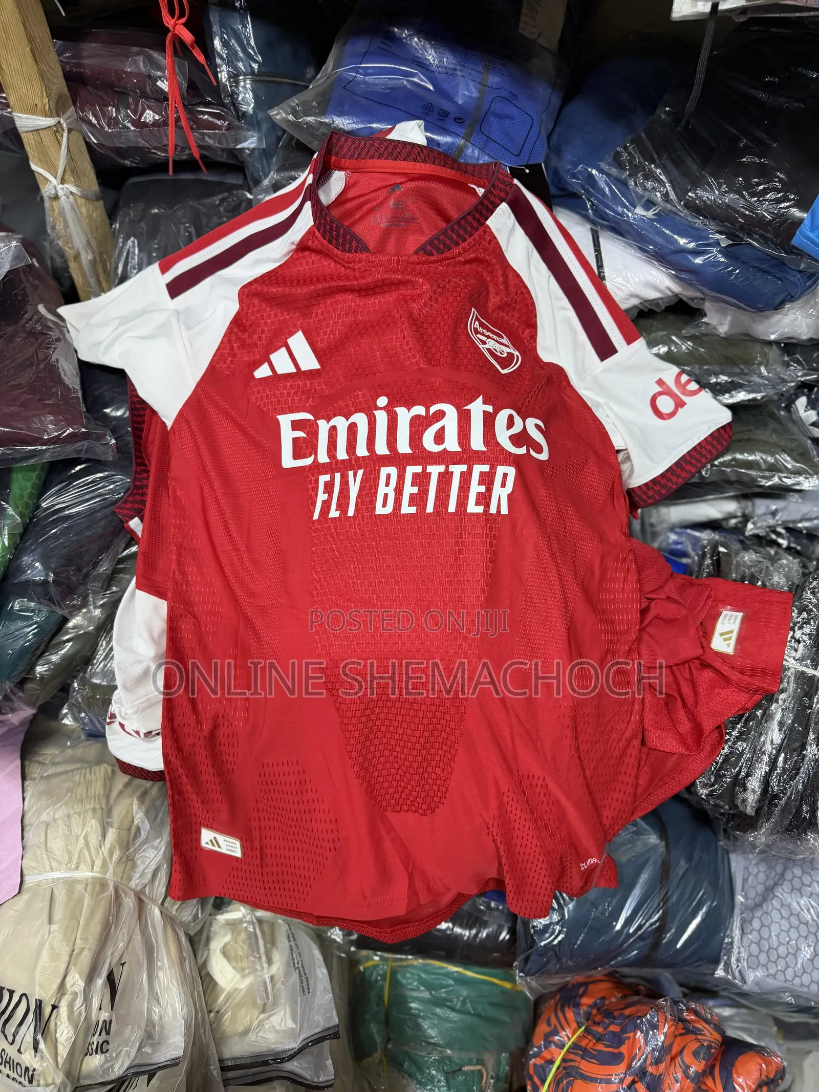 Arsenal Original 2026/2027 Red Home Jersey ኦሪጅናል አርሴናል ማልያ
