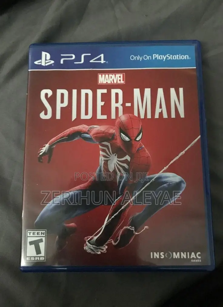 Spider Man Ps4 Cd Game