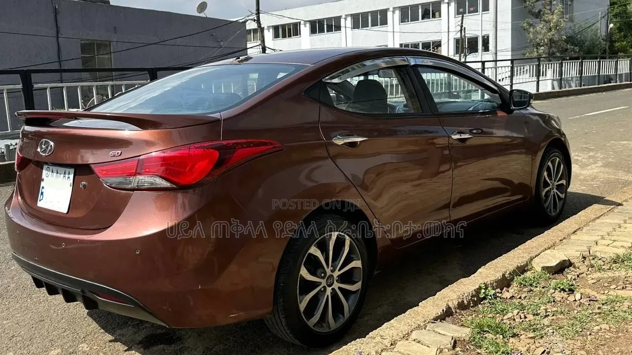 Hyundai Avante 2013 Brown