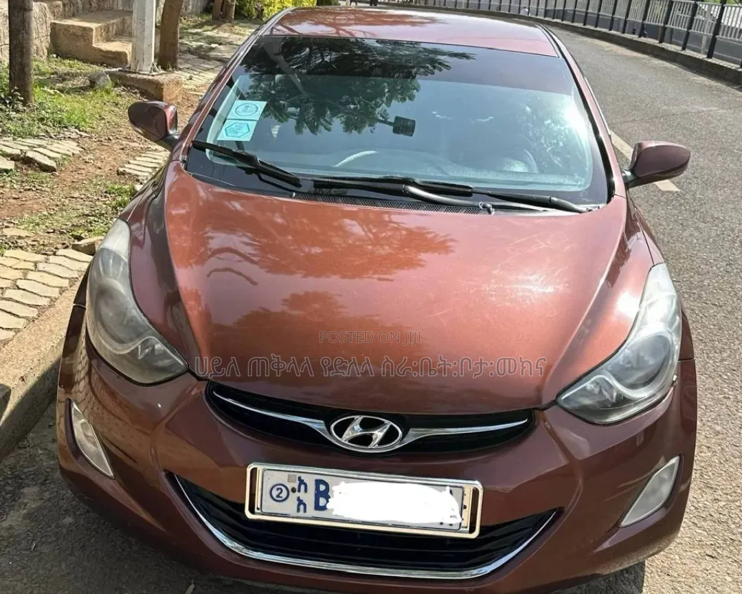 Hyundai Avante 2013 Brown