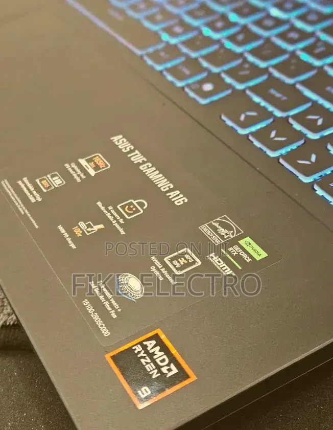 New Laptop Asus TUF Gaming A15 32GB AMD Ryzen 9 SSD 1T
