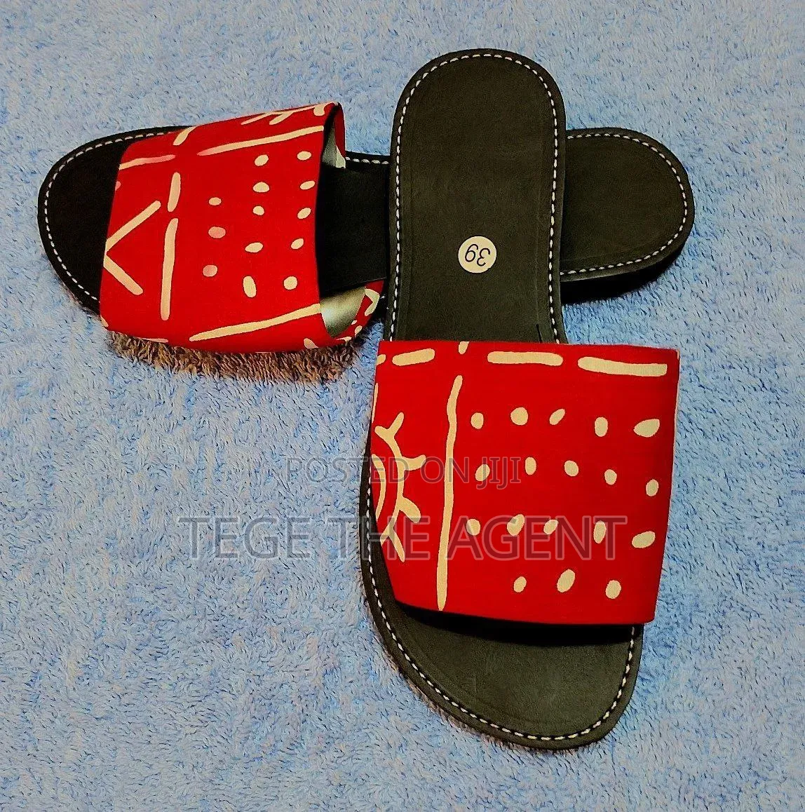 Sandals (Afri Print) Size 39