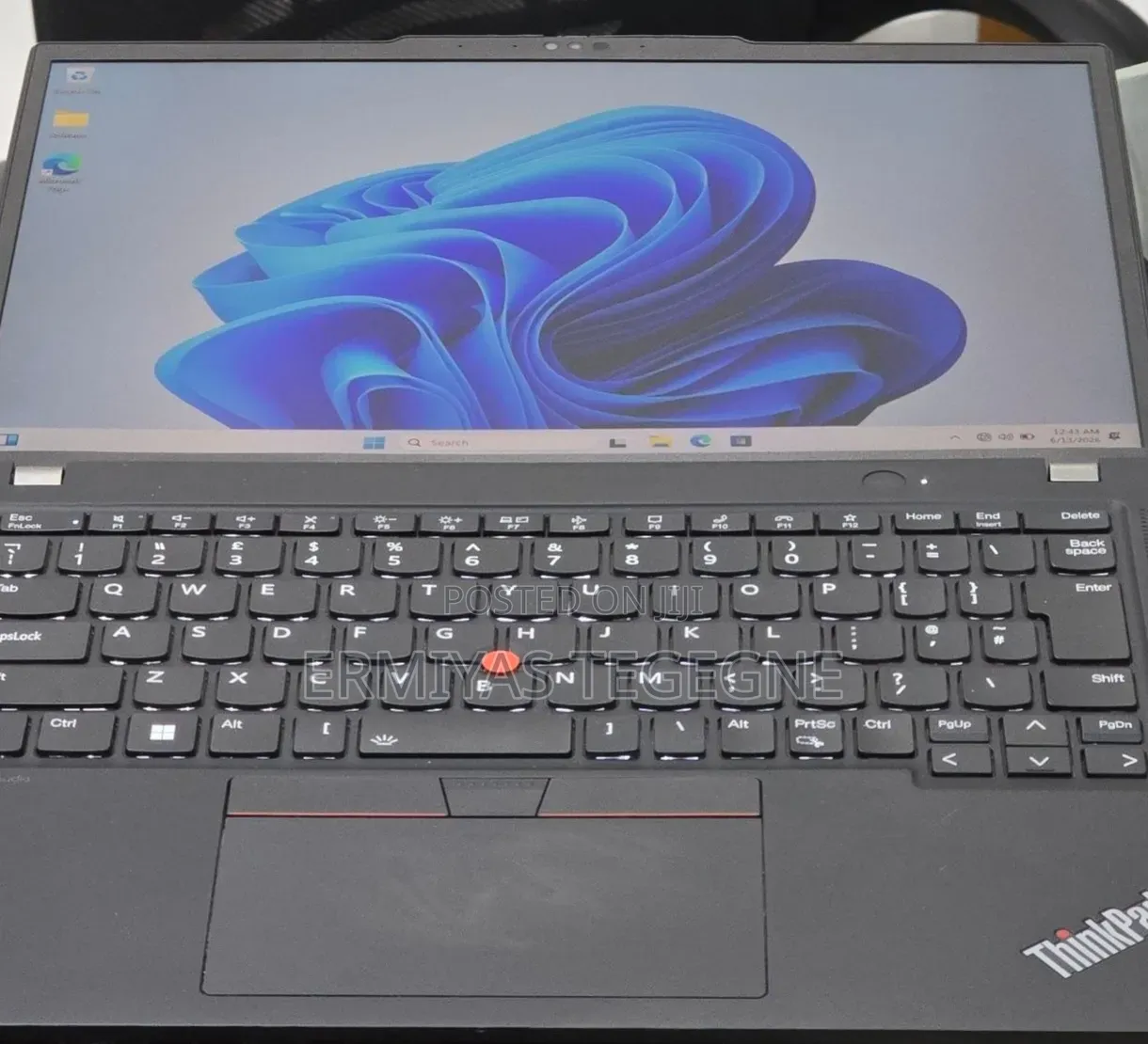 New Laptop Lenovo ThinkPad X1 Carbon 16GB Intel Core i5 SSD 512GB