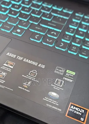 New Laptop Asus TUF Gaming A16 32GB AMD Ryzen 9 SSD 1T