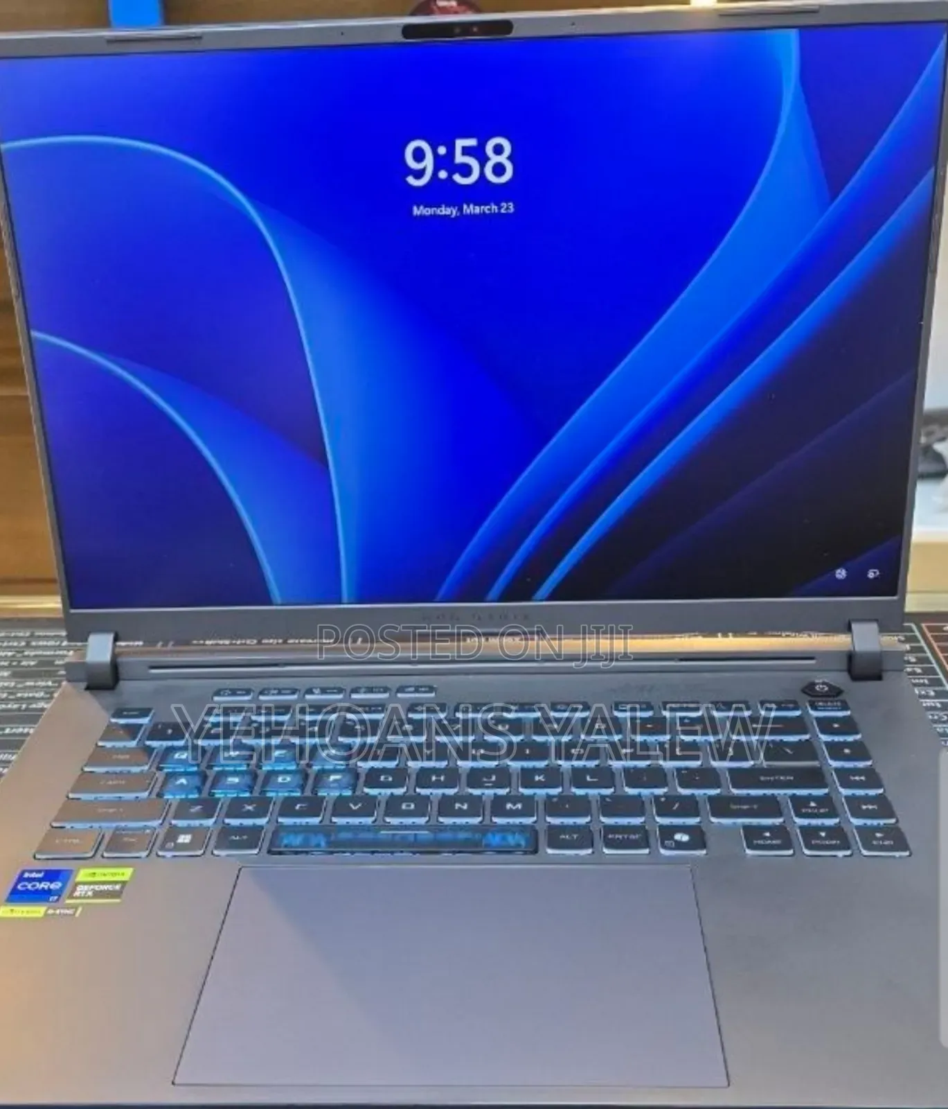 New Laptop Asus ROG GL753VE 40GB Intel Core i9 SSD 1T
