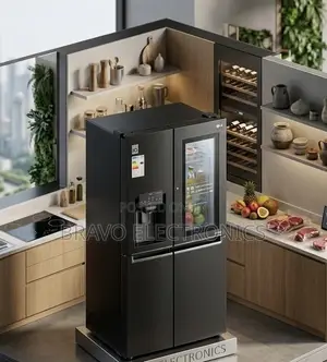 Lg Side by Side Knock Knock Refrigerator –Ultimate Luxury Smart Fridge
