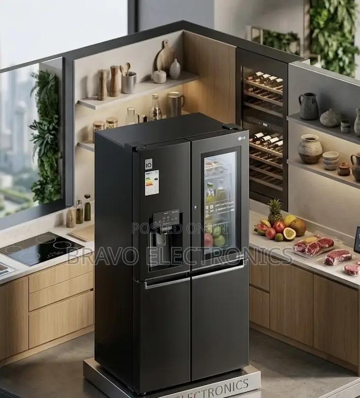Lg Side by Side Knock Knock Refrigerator –Ultimate Luxury Smart Fridge