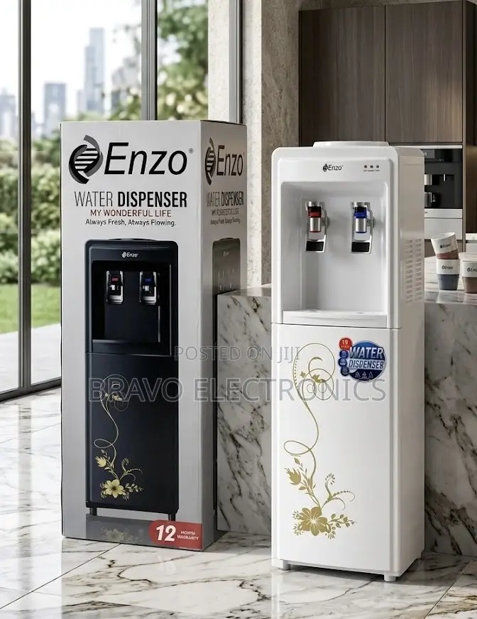 Enzo Water Dispenser | Built-in Filter | Hot Cold Water System