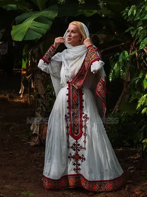 Habesha Dress and Chiffon