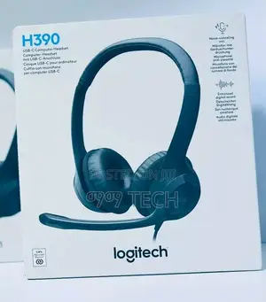 Logitech H390 Usb Hub Headset Clear Calls Comfortable Wear