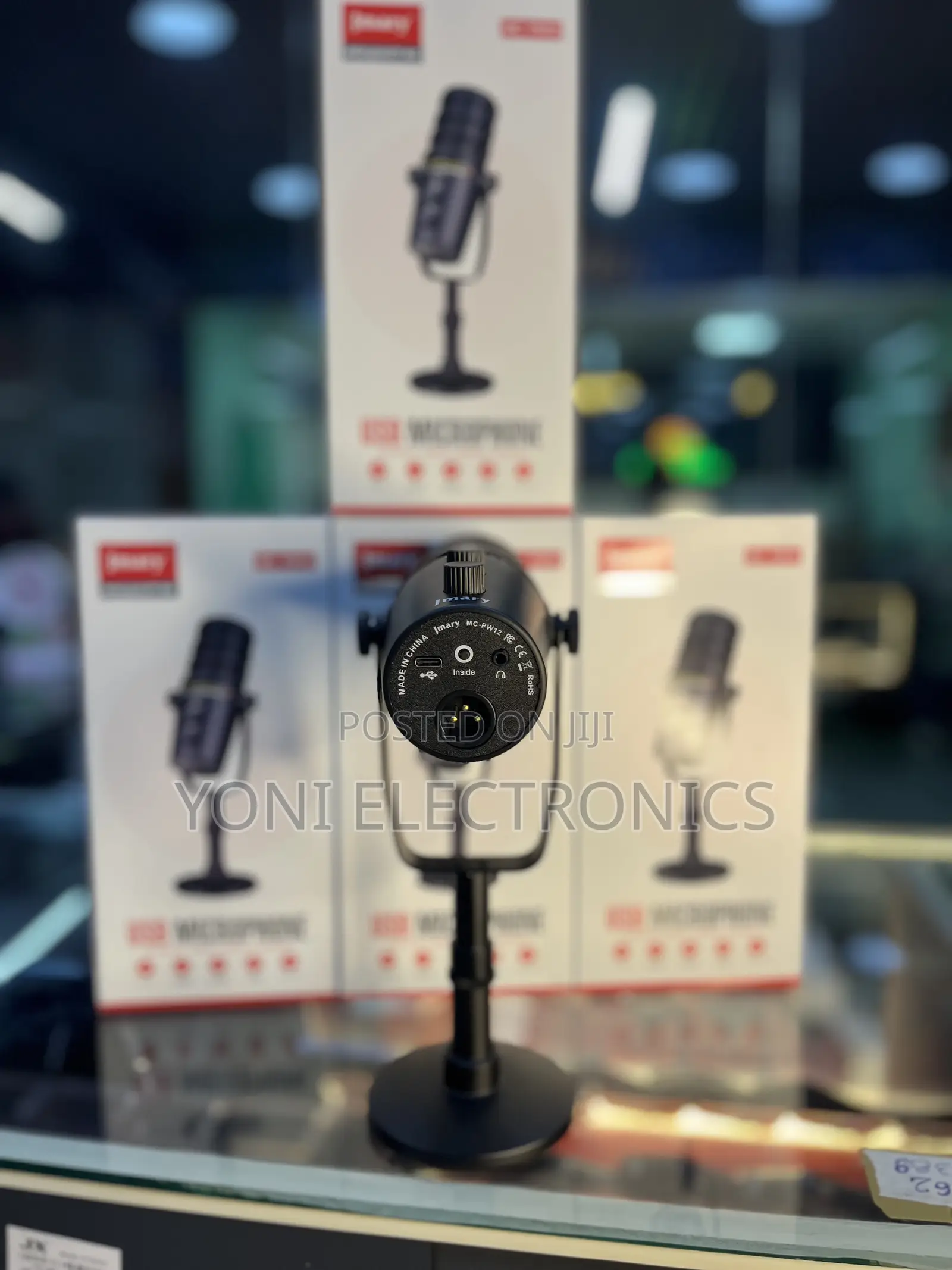 Jmary Mc-Pw12 Professional Usb XLR Desktop Microphone