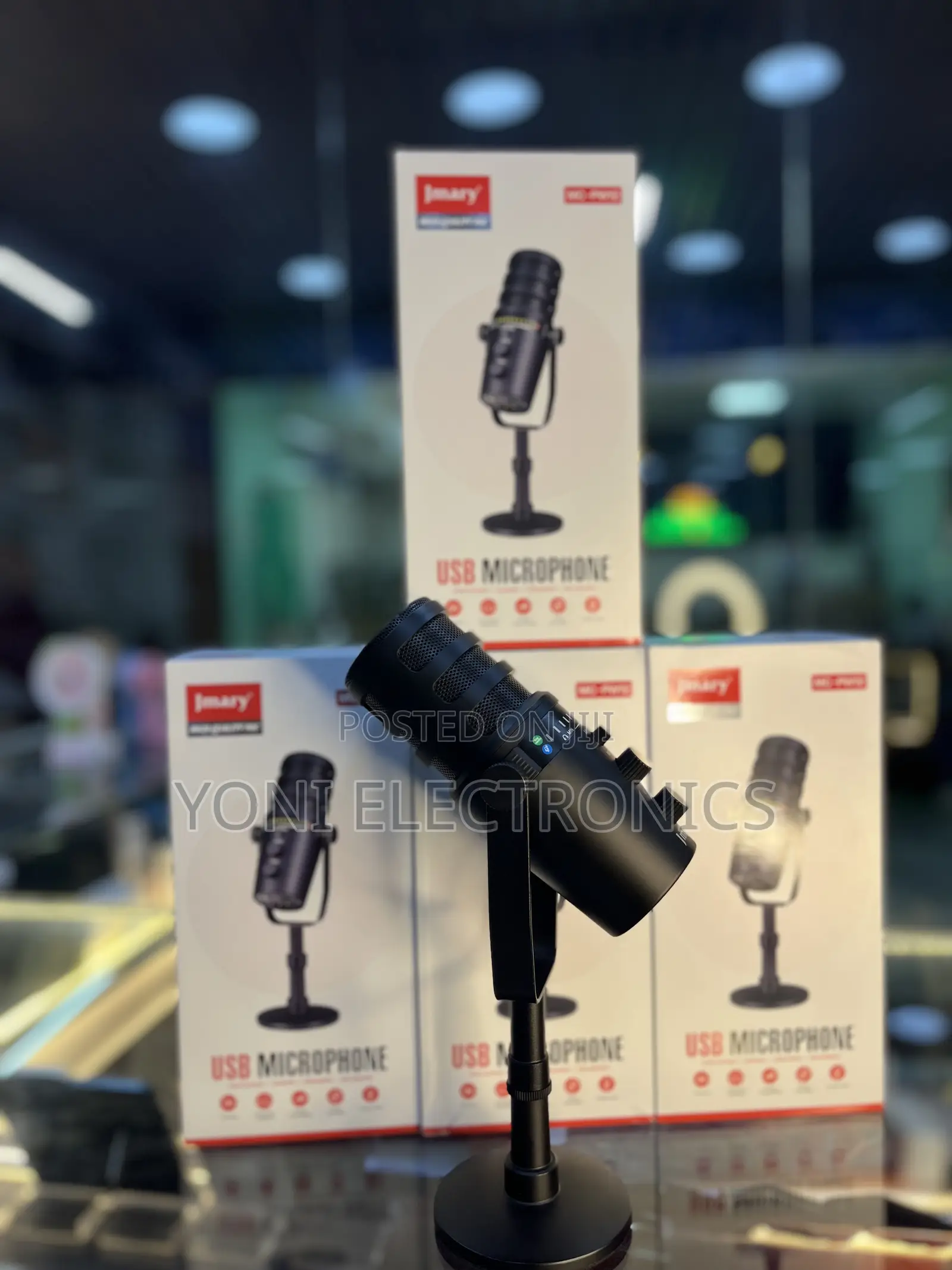 Jmary Mc-Pw12 Professional Usb XLR Desktop Microphone