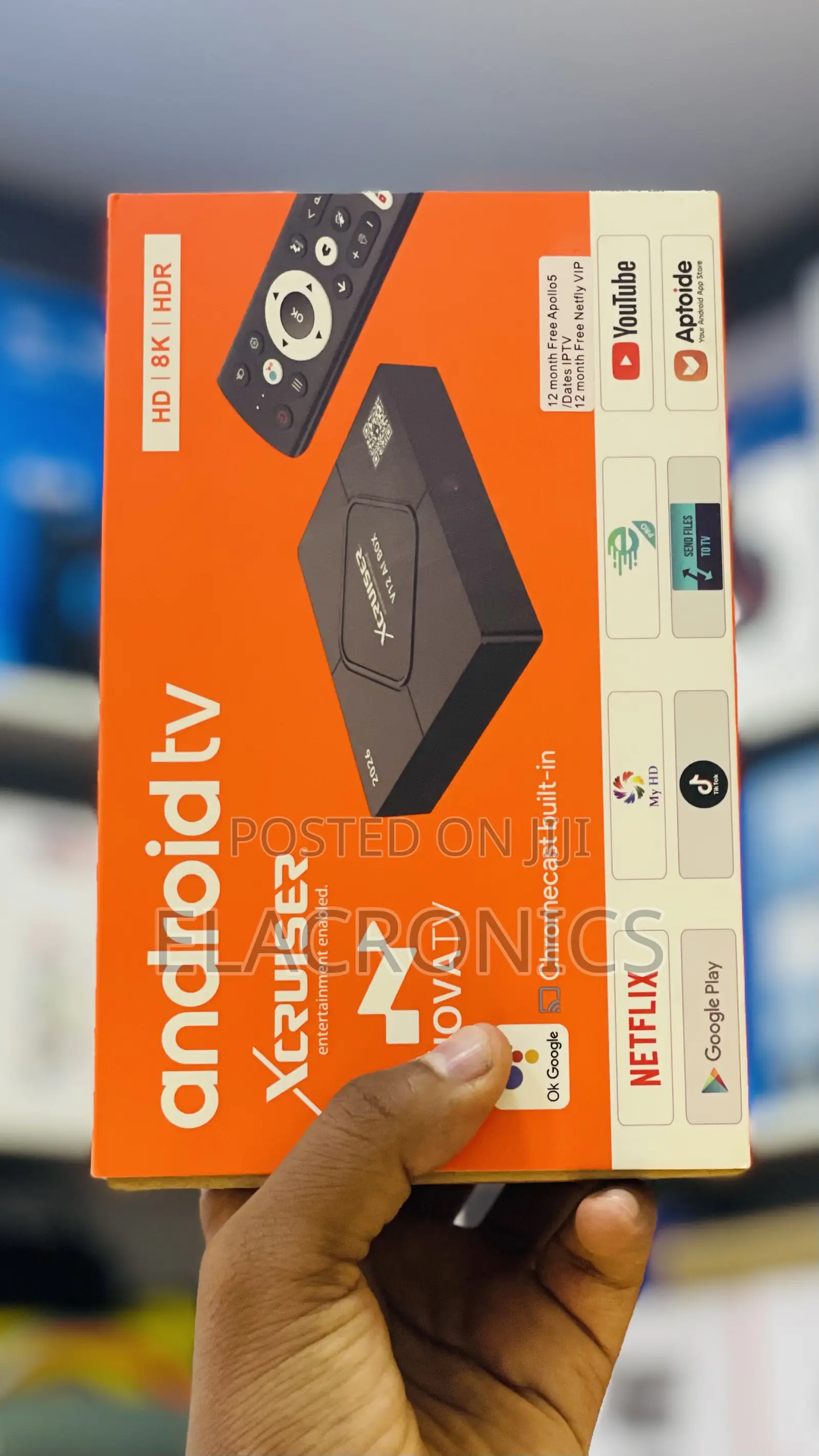 Android Tv Box Xcruiser - 256 Gb Storage