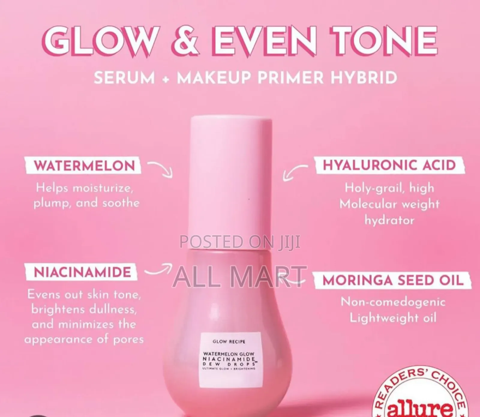 Glow Recipe Watermelon Glow
Niacinamide Dew Drops Jumbo