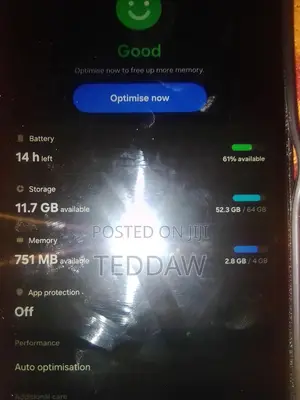 New Samsung Galaxy A06 64 GB Blue