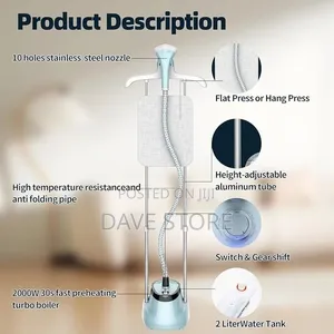 2in1 Boma Garment Steamer With Stand
