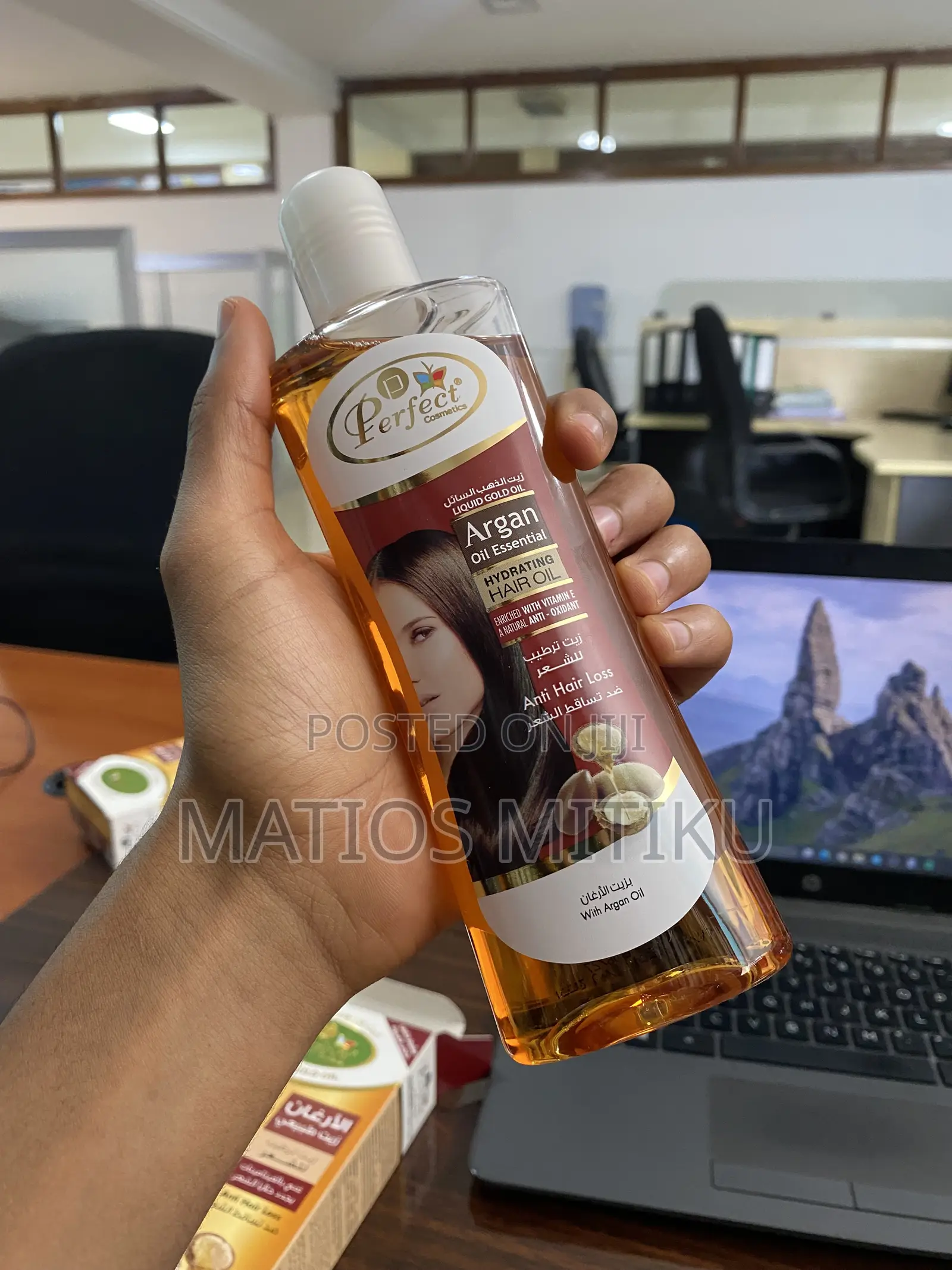 Liquid Gold Oil With Argan Oil