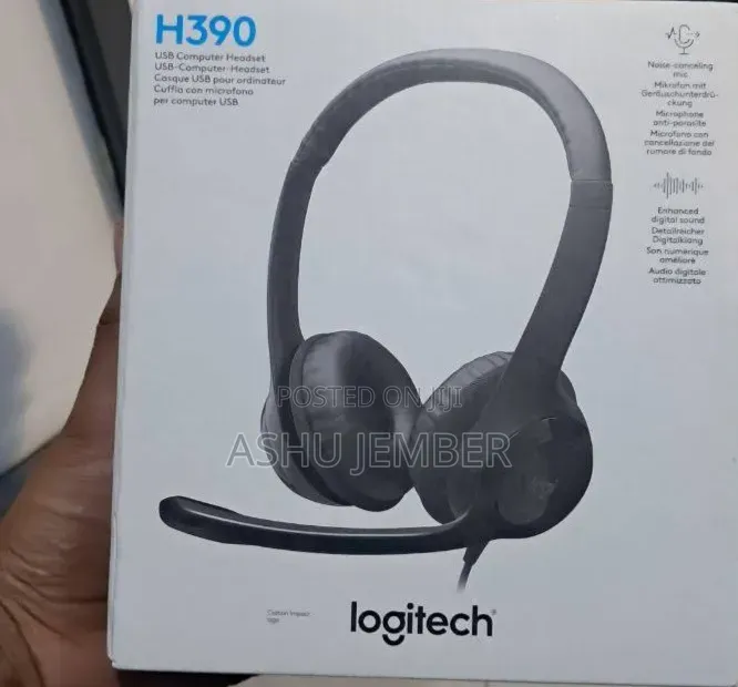 Logitech H390 Usb Headset – Clear Calls, Comfortable Wear 