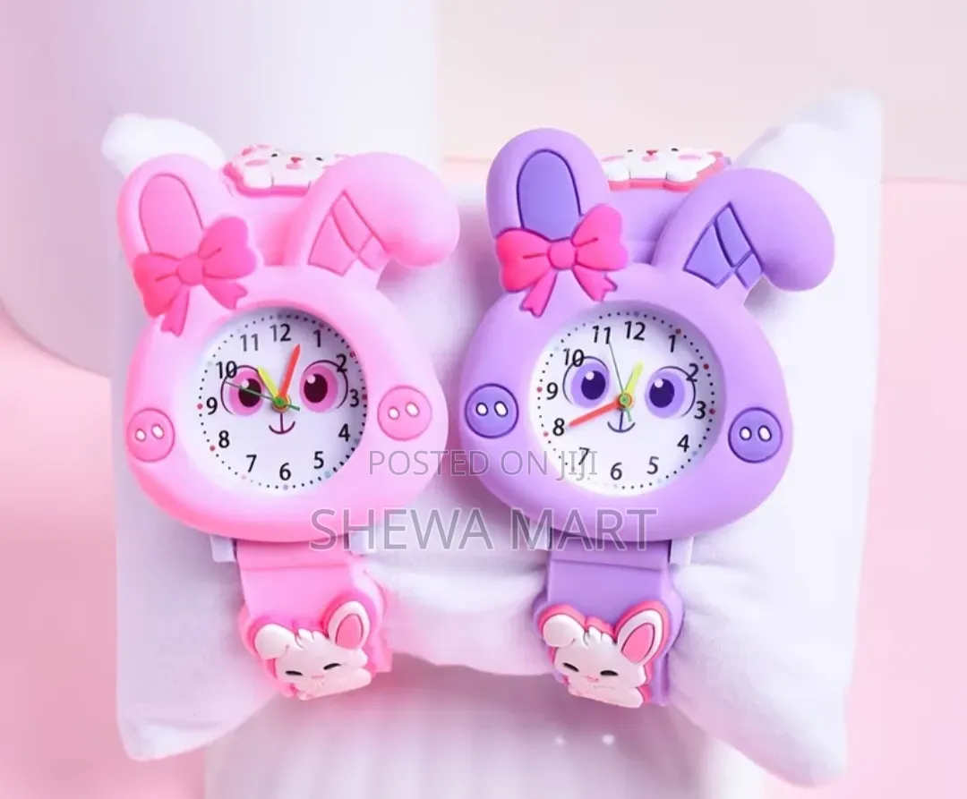 Cartoon Little Rabbit Soft Silicone Strap Primary School Student Watch