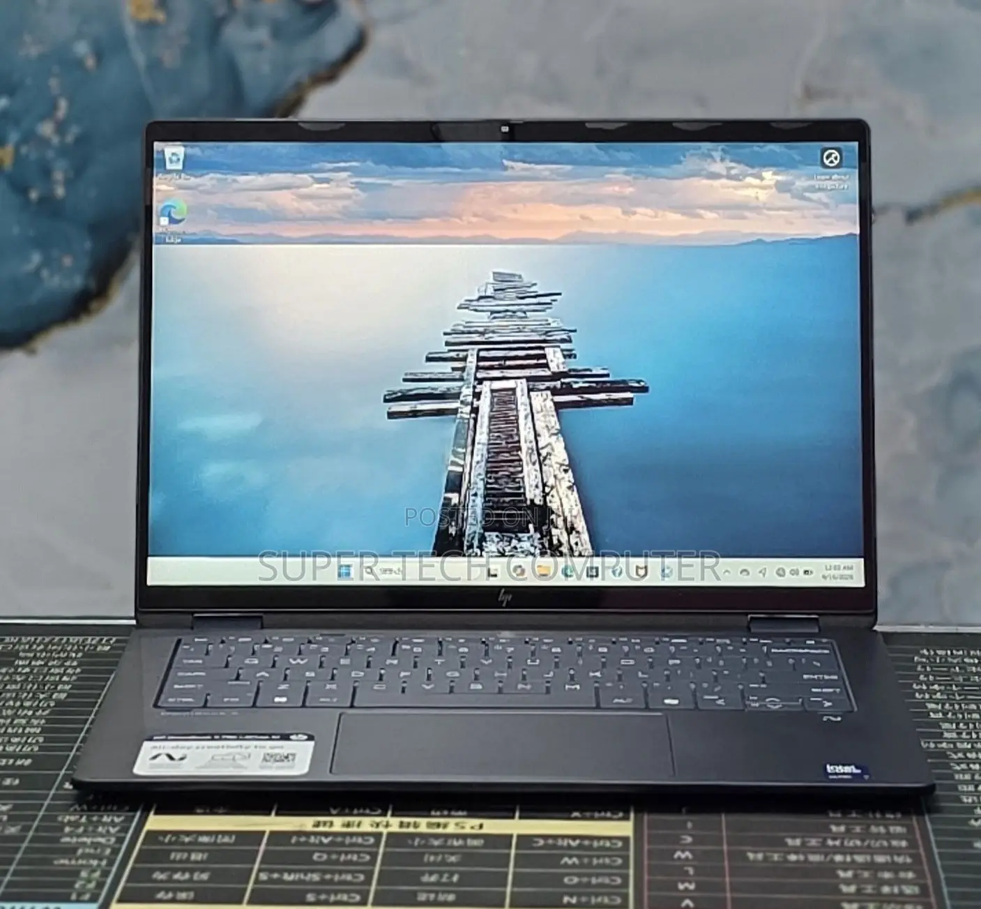 New Laptop HP OmniBook X Flip 14" 16GB Intel Core Ultra 7 SSD 1T