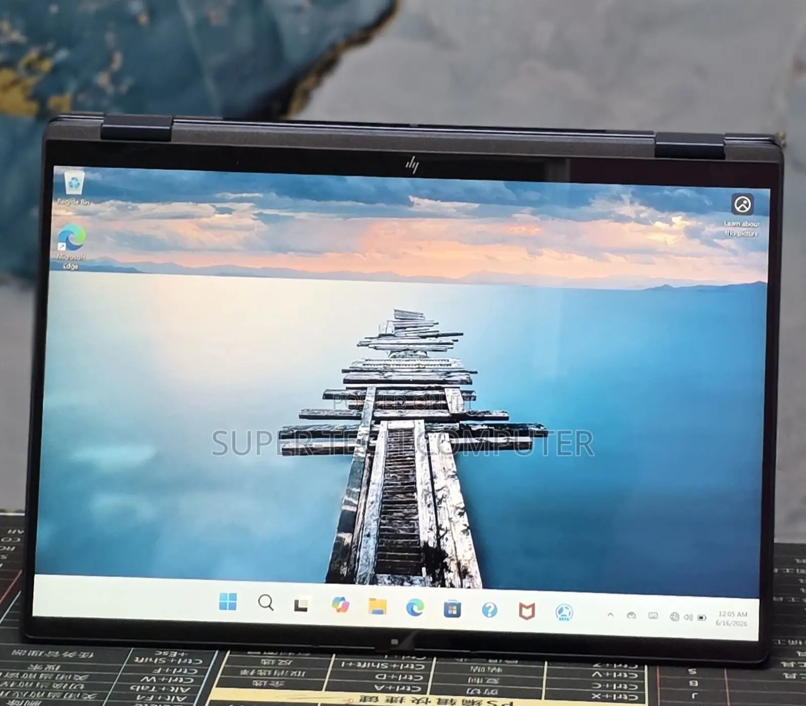 New Laptop HP OmniBook X Flip 14" 16GB Intel Core Ultra 7 SSD 1T