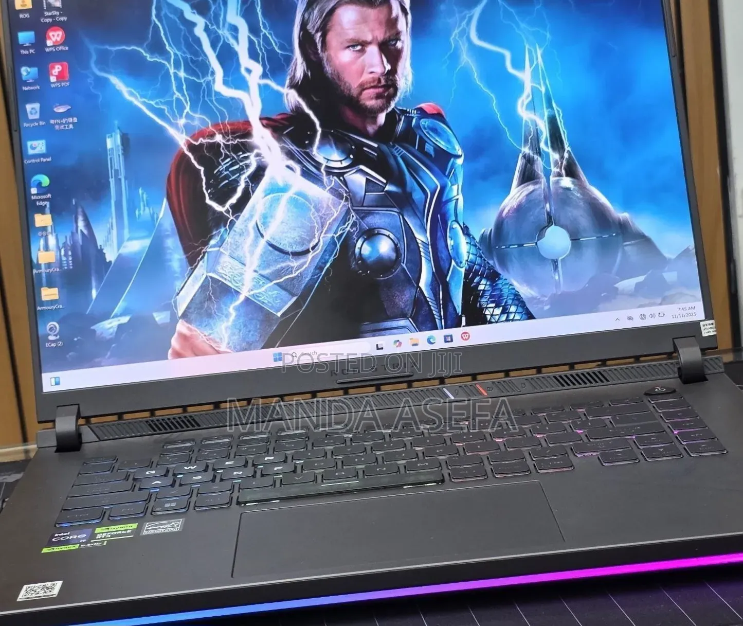 New Laptop Asus ROG Strix G16 G614 16GB Intel Core i9 SSD 1T