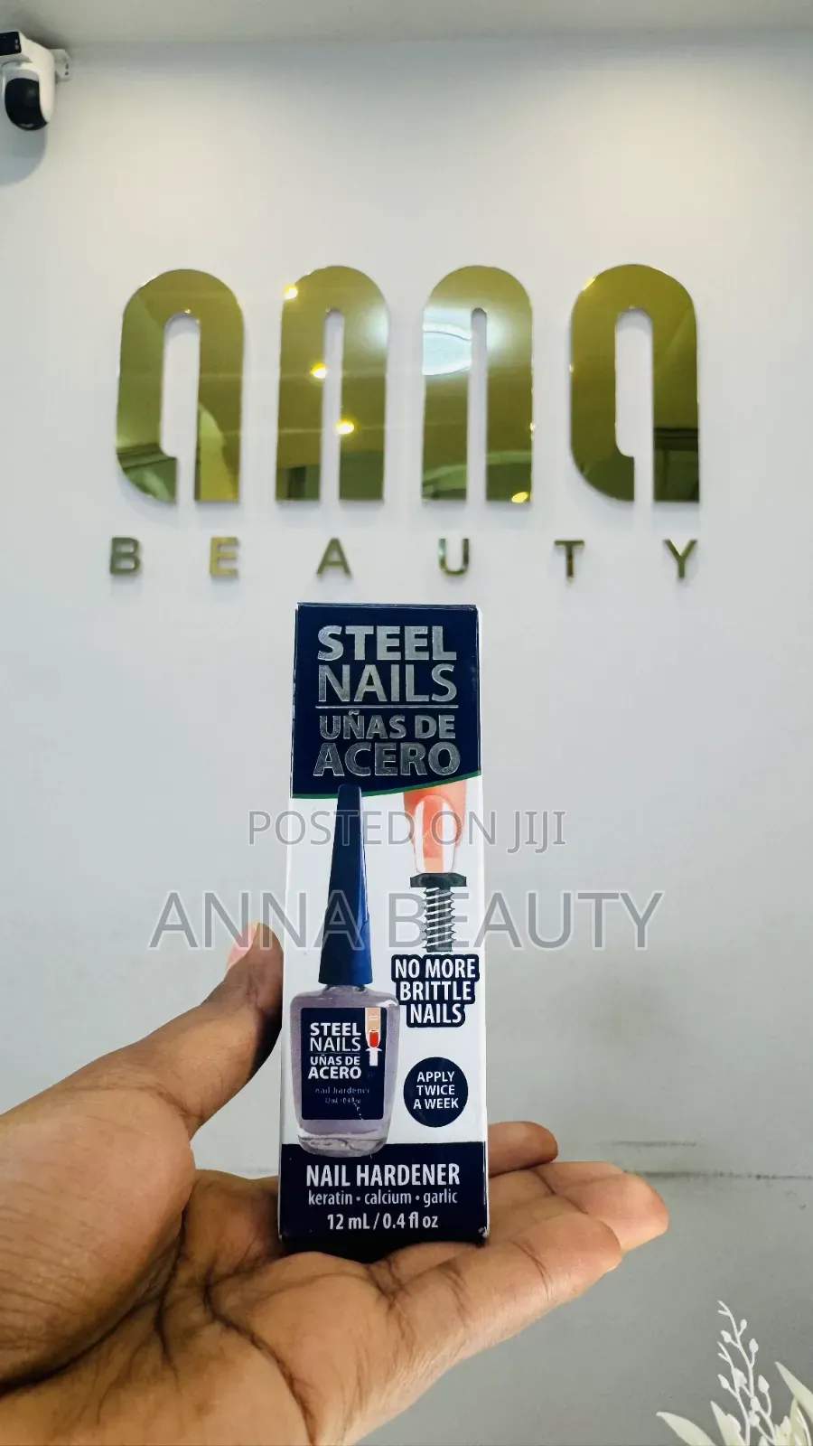 Steel Nails Hardener (Keratin Calcium Garlic)
