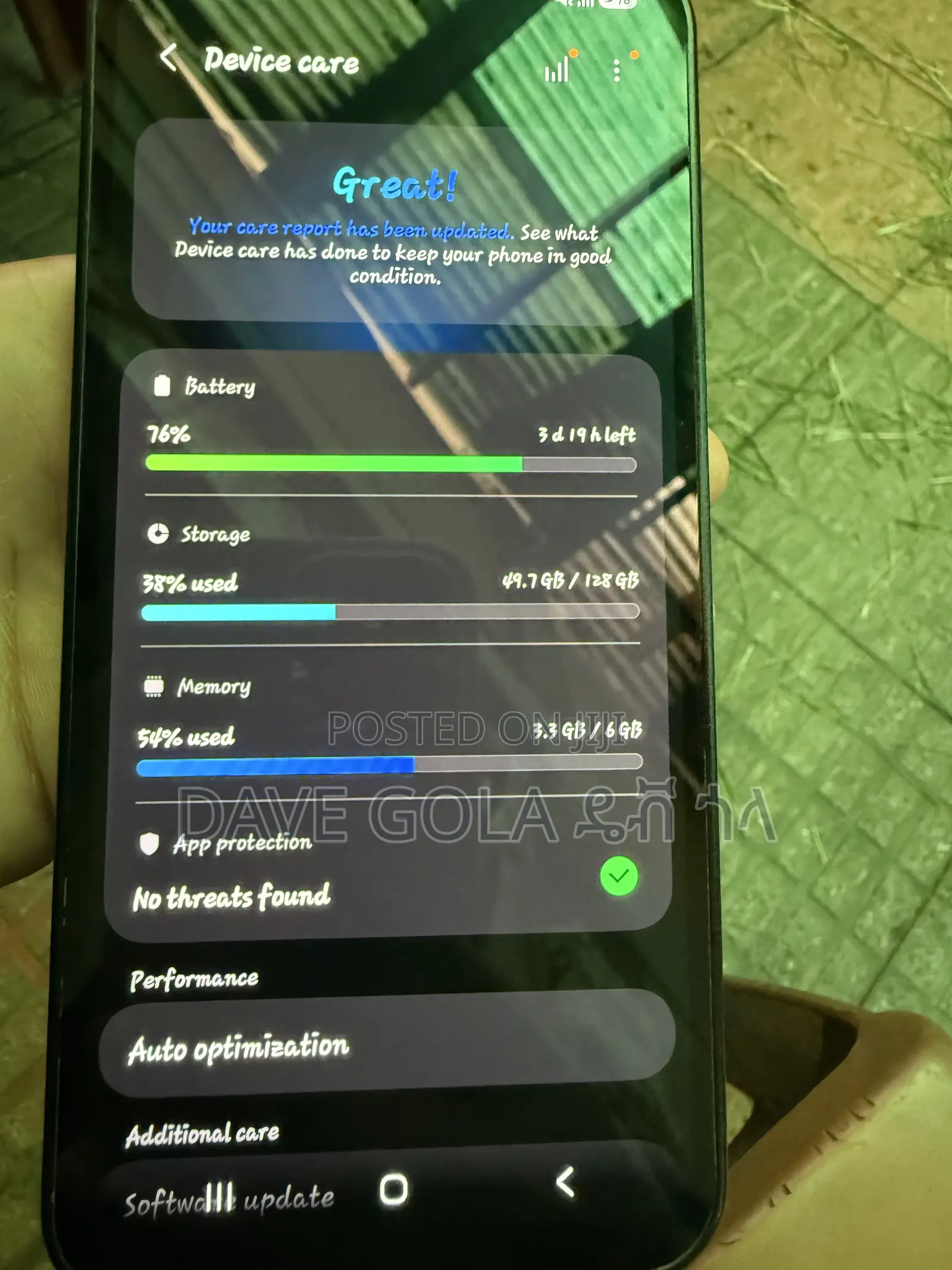 New Samsung Galaxy M15 128 GB Blue
