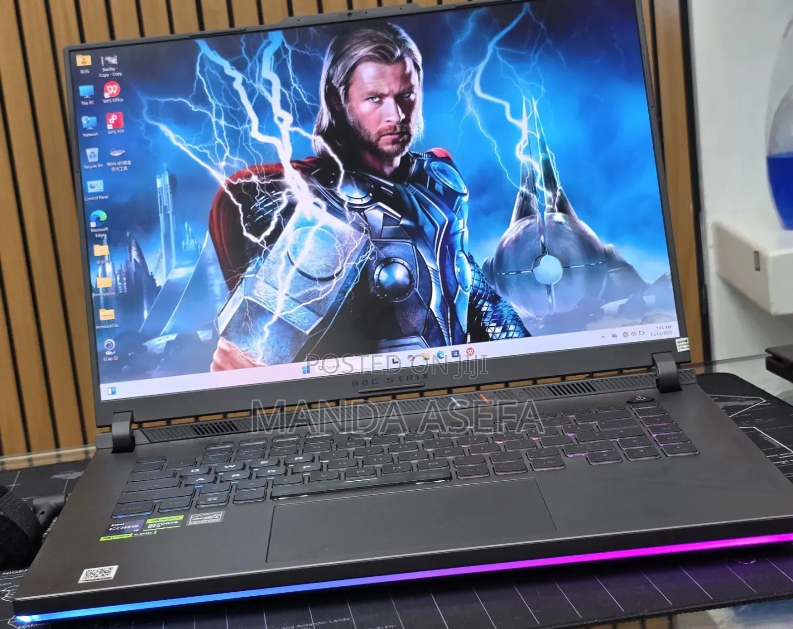 New Laptop Asus ROG Strix G15 16GB Intel Core i9 SSD 1T