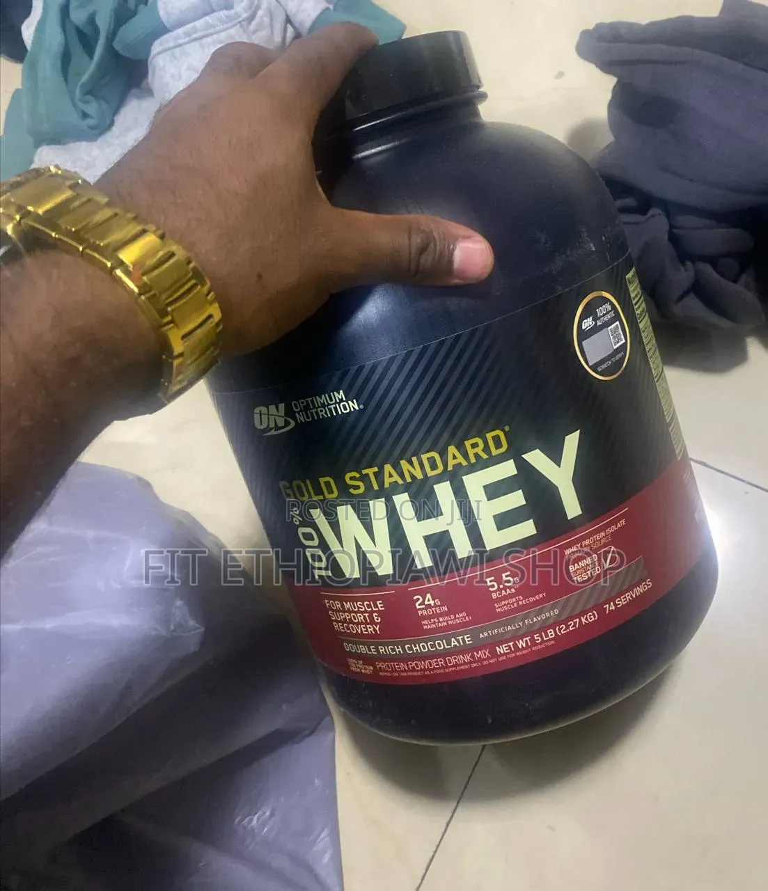 Goldstandard Whey Protein 2.27kg 74serving