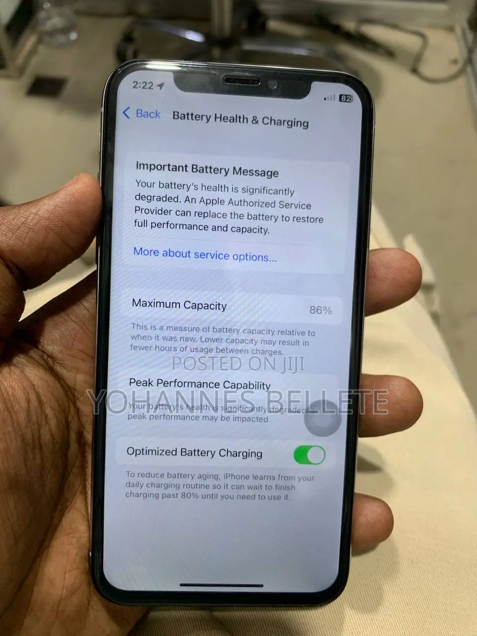 Apple iPhone X 256 GB White