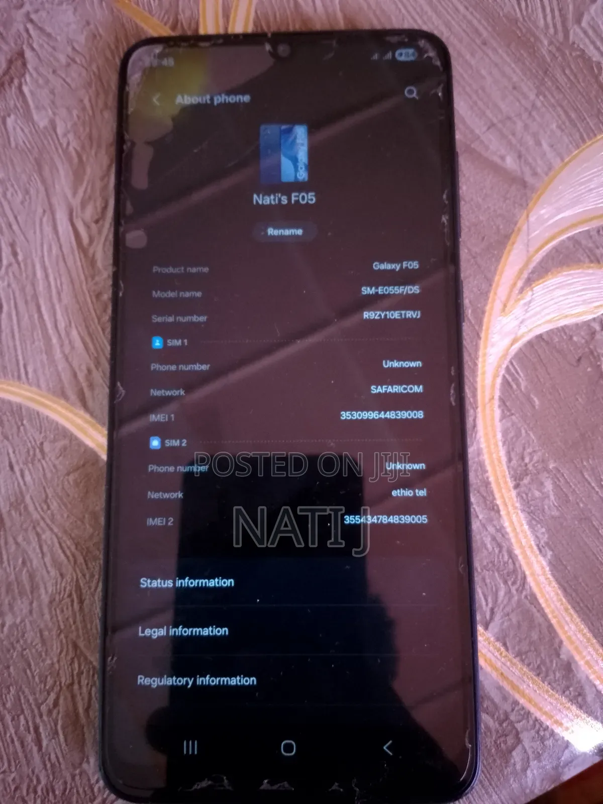 New Samsung Galaxy F05 64 GB