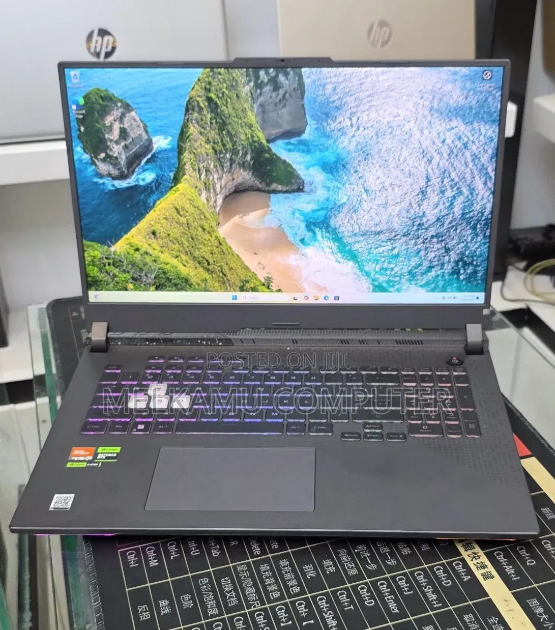 New Laptop Asus ROG Strix G17 16GB AMD Ryzen 9 SSD 1T