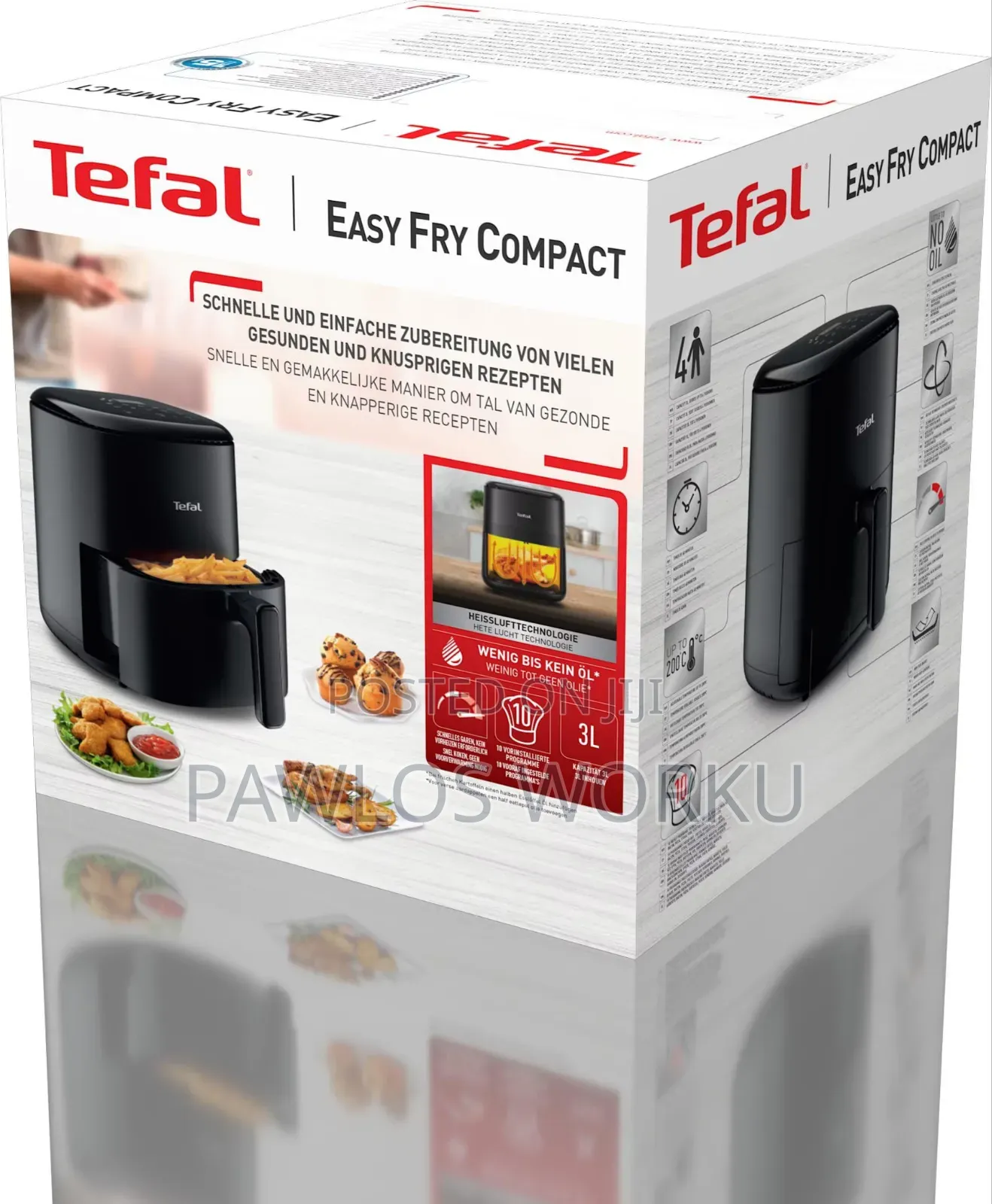 Airfryer in Black