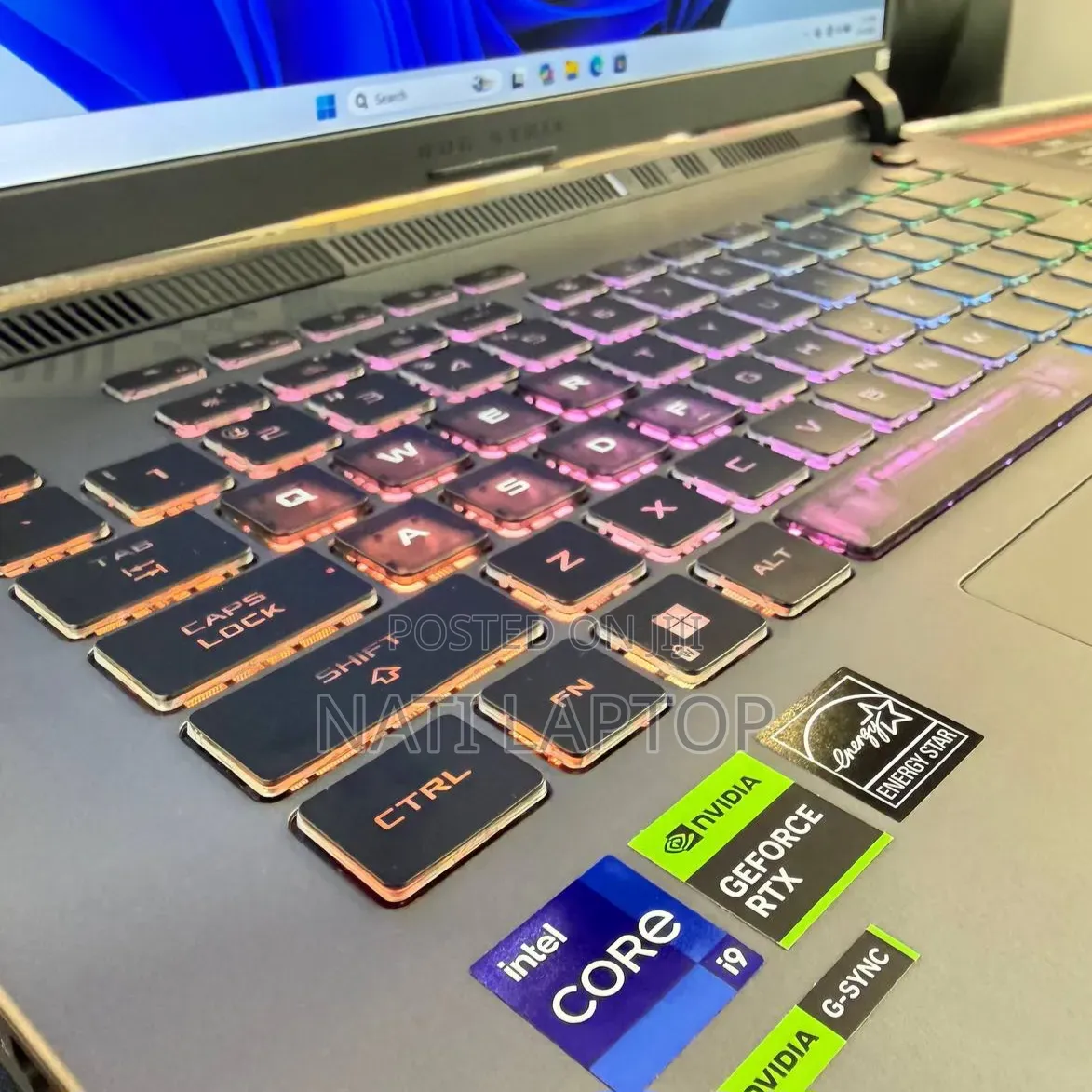 New Laptop Asus ROG Strix G16 G614 16GB Intel Core i9 SSD 1T